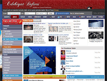 Tablet Screenshot of edebiyatdefteri.com